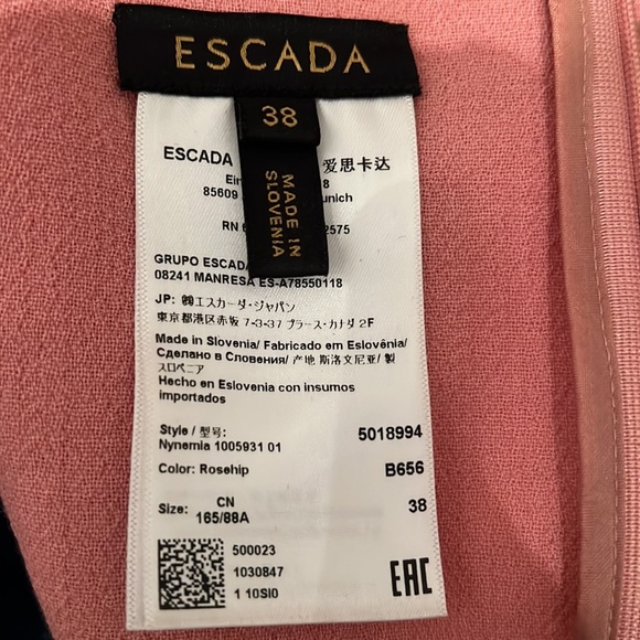 Escada polished top, NWOT. - Picture 6 of 8